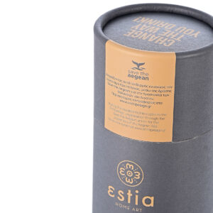 ESTIA ΘΕΡΜΟΣ TRAVEL FLASK SAVE THE AEGEAN 500ml FJORD GREY - Image 5