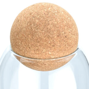 ESTIA ΔΟΧΕΙΟ ΑΠΟΘΗΚΕΥΣΗΣ ΓΥΑΛΙΝΟ 1300ml ΜΕ ΚΑΠΑΚΙ ΦΕΛΛΟΥ - Image 3