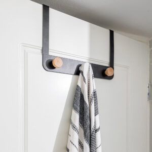 ESTIA ΚΡΕΜΑΣΤΡΑ ΠΟΡΤΑΣ ΤΡΙΠΛΗ ΜΕΤΑΛΛΙΚΗ ΜΑΥΡΗ - Image 4