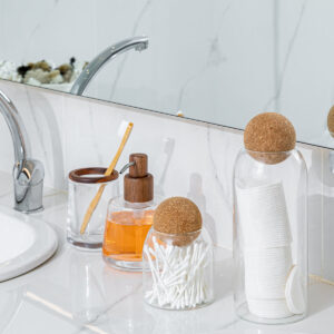 ESTIA ΔΟΧΕΙΟ ΑΠΟΘΗΚΕΥΣΗΣ ΓΥΑΛΙΝΟ 950ml ΜΕ ΚΑΠΑΚΙ ΦΕΛΛΟΥ - Image 5