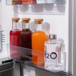 ESTIA ΜΠΟΥΚΑΛΙ ΓΥΑΛΙΝΟ 1000ml ΜΕ ΚΑΠΑΚΙ ΦΕΛΛΟΥ ΔΙΑΦΑΝΟ - Image 4