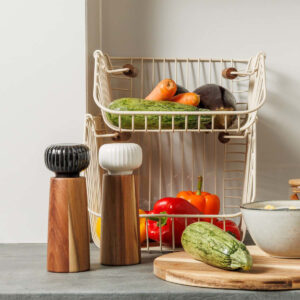 ESTIA ΜΥΛΟΣ ΓΙΑ ΑΛΑΤΙ/ΠΙΠΕΡΙ ALLURE ΚΕΡΑΜΙΚΟΣ 6x17cm ΛΕΥΚΟΣ - Image 4