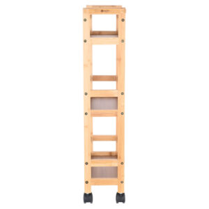 ESTIA ΤΡΟΛΕΥ ΟΡΓΑΝΩΣΗΣ ΒΑΜΒΟΟ ESSENTIALS 3 ΕΠΙΠΕΔΩΝ 36x15x74cm - Image 3