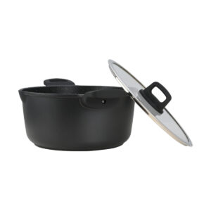 ESTIA ΚΑΤΣΑΡΟΛΑ NORDIC ΑΝΤΙΚΟΛΛΗΤΙΚΗ ΧΥΤΟΥ ΑΛΟΥΜΙΝΙΟΥ 28cm - Image 3