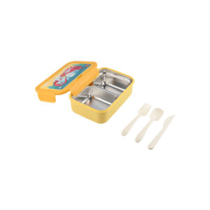 ESTIA ΠΑΙΔΙΚΟ ΦΑΓΗΤΟΔΟΧΕΙΟ SAVE THE AEGEAN 900ml ΜΕ 2 ΑΝΟΞ. ΘΗΚΕΣ FORTRESS DRAGON - Image 3