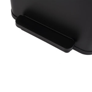 ESTIA ΚΑΔΟΣ ΑΠΟΡΡΙΜΑΤΩΝ FLATOP SOFT CLOSE 50lt ΜΑΤ ΜΑΥΡΟΣ - Image 4