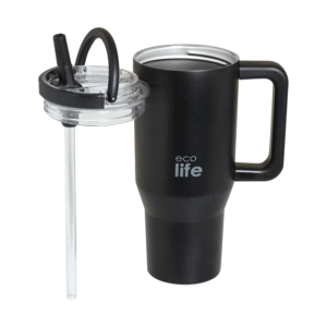 Rich Black 900ml (2Handles Lid) - Image 2