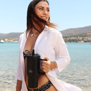 Rich Black 900ml (2Handles Lid) - Image 3