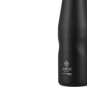 ESTIA ΘΕΡΜΟΣ TRAVEL FLASK SAVE THE AEGEAN 500ml MIDNIGHT BLACK - Image 3