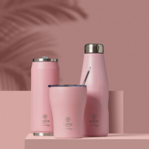 ESTIA ΘΕΡΜΟΣ TRAVEL CUP SAVE THE AEGEAN 500ml BLOSSOM ROSE - Image 8
