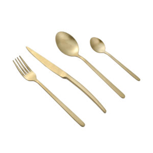 ESTIA ΣΕΤ ΜΑΧΑΙΡΟΠΙΡΟΥΝΑ CHAMPANGE ΑΝΟΞΕΙΔΩΤΟ ΑΤΣΑΛΙ 18/0 24 ΤΕΜ. - Image 2