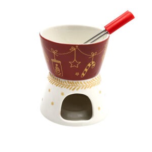 ΦΟΝΤΥ ΣΟΚΟΛΑΤΑΣ 3 ΤΕΜΑΧΙΩΝ Stoneware