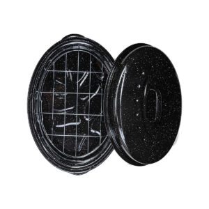 ΓΑΣΤΡΑ ENAMEL ΕΜΑΓΙΕ 40x27x15cm 4.8lt ΜΕ ΣΧΑΡΑ - Image 3