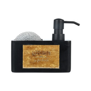 ΔΟΧΕΙΟ ΥΓΡΟΥ ΠΙΑΤΩΝ 120ml ΜΕ ΘΗΚΗ ΓΙΑ ΣΦΟΥΓΓΑΡΙ ΜΑΥΡΟ - Image 2