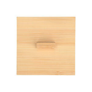 ΚΟΥΤΙ ΑΠΟΘΗΚΕΥΣΗΣ & ΟΡΓΑΝΩΣΗΣ BAMBOO ΤΕΤΡΑΓΩΝΟ  9x9x6cm ΜΕ ΚΑΠΑΚΙ - Image 3