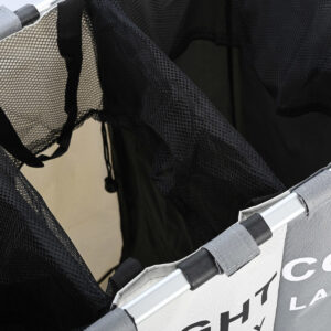 ΚΑΛΑΘΙ ΑΠΛΥΤΩΝ ΠΤΥΣΣΟΜΕΝΟ 3 ΘΕΣΕΩΝ ΜΑΥΡΟ-ΓΚΡΙ-ΛΕΥΚΟ - Image 3