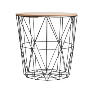 ΒΟΗΘΗΤΙΚΟ ΤΡΑΠΕΖΑΚΙ ΜΕ ΑΠΟΘΗΚΕΥΤΙΚΟ ΧΩΡΟ ΜΑΥΡΟ