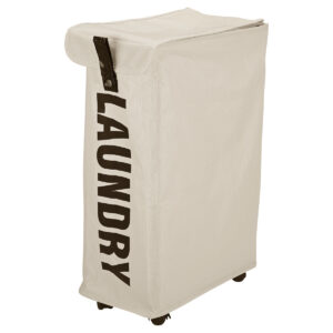 ESTIA ΚΑΛΑΘΙ ΑΠΛΥΤΩΝ ΜΕ ΡΟΔΑΚΙΑ TAUPE - Image 2