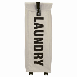 ESTIA ΚΑΛΑΘΙ ΑΠΛΥΤΩΝ ΜΕ ΡΟΔΑΚΙΑ TAUPE - Image 1