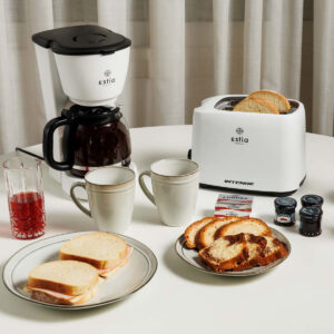 ESTIA ΚΑΦΕΤΙΕΡΑ ΦΙΛΤΡΟΥ INTENSE LUMINUS ΠΛΑΣΤΙΚΗ 1000w ΜΕ ΓΥΑΛΙΝΗ ΚΑΝΑΤΑ 1.25lt ΜΑΤ - Image 7