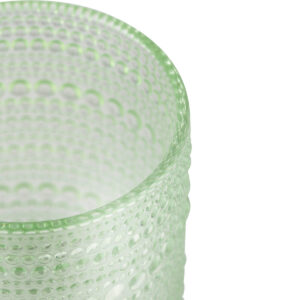 ESTIA ΠΟΤΗΡΙ ΝΕΡΟΥ ΧΑΜΗΛΟ DOTS ΓΥΑΛΙΝΟ 273ml ΠΡΑΣΙΝΟ - Image 3