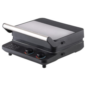 ESTIA ΣΑΝΤΟΥΙΤΣΙΕΡΑ ΓΚΡΙΛΙΕΡΑ INOXSENSE 4 ΘΕΣΕΩΝ 2000W ΜΕ ΑΠΟΣΠΩΜΕΝΕΣ ΑΝΤΙΚΟΛΛΗΤΙΚΕΣ ΠΛΑΚΕΣ - Image 2