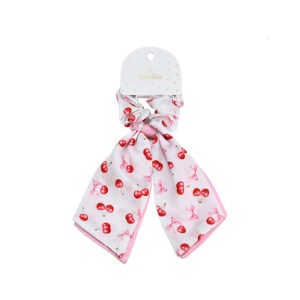 Scrunchie με μαντίλι cherry bloom