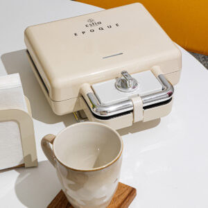 ESTIA ΤΟΣΤΙΕΡΑ RETRO EPOQUE 2 ΘΕΣΕΩΝ 800w ΜΕ ΑΠΟΣΠΩΜΕΝΕΣ ΑΝΤΙΚΟΛΛΗΤΙΚΕΣ ΠΛΑΚΕΣ - Image 6