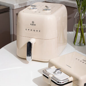 ESTIA ΦΡΙΤΕΖΑ ΑΕΡΟΣ RETRO EPOQUE 1500w 5lt ΜΕ ΟΡΘΟΓΩΝΙΟ ΚΑΔΟ - Image 5