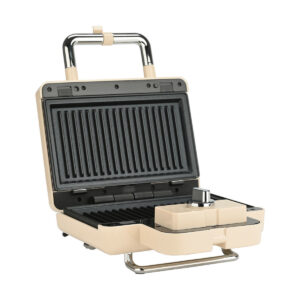 ESTIA ΤΟΣΤΙΕΡΑ RETRO EPOQUE 2 ΘΕΣΕΩΝ 800w ΜΕ ΑΠΟΣΠΩΜΕΝΕΣ ΑΝΤΙΚΟΛΛΗΤΙΚΕΣ ΠΛΑΚΕΣ - Image 3