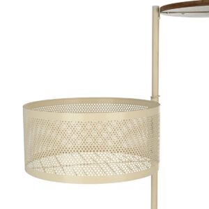 ESTIA ΤΡΟΛΕΪ ΑΠΟΘΗΚΕΥΣΗΣ ALLURE ΜΕΤΑΛΛΙΚΟ ΜΕ 5 ΣΥΡΤΑΡΙΑ IVORY - Image 4