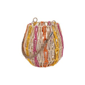 ΦΑΝΑΡΑΚΙ ΜΕ ΠΛΕΞΗ ΠΟΛΥΧΡΩΜΟ 16x16x16cm